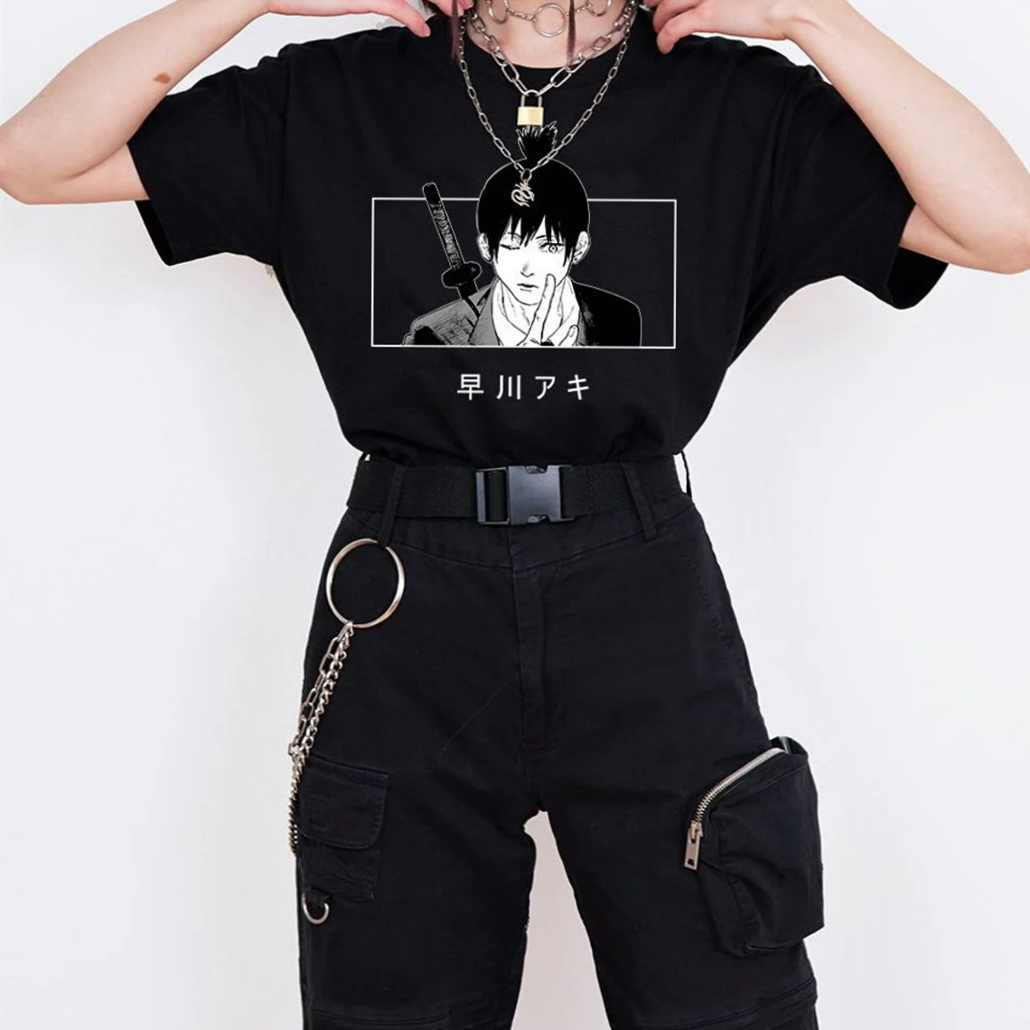 Aki Hayakawa Eyes Shirt Chainsaw Man Unisex Hoodie