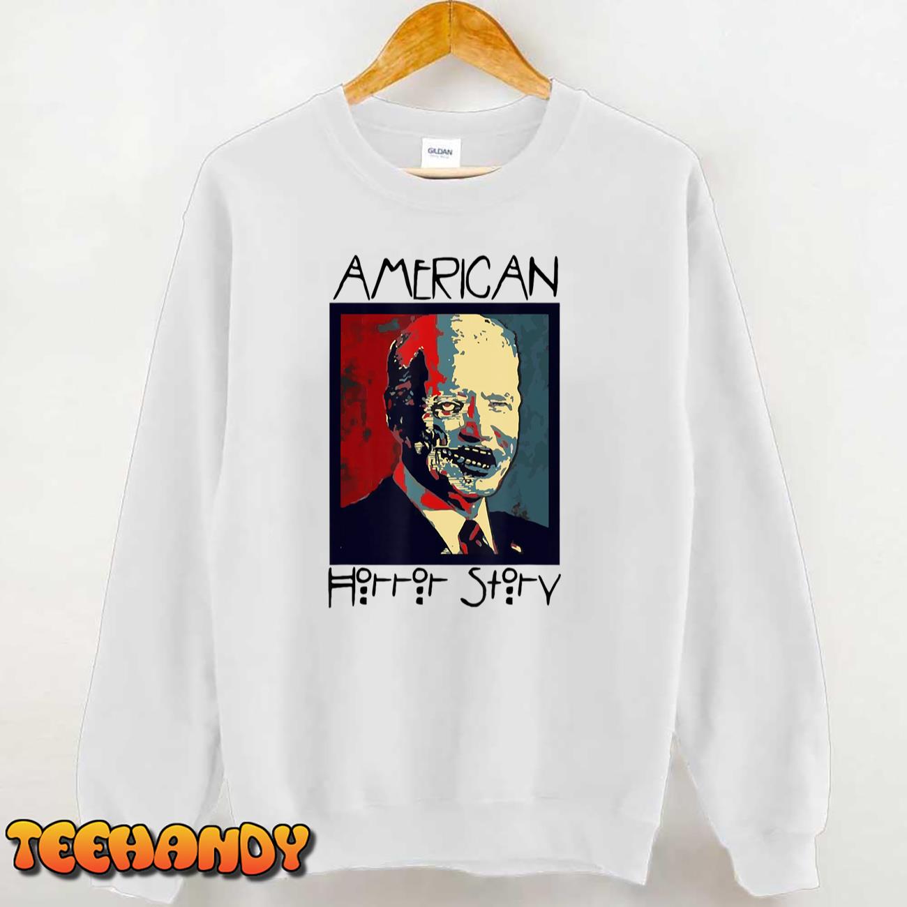 American Horror Shirt, American Story Biden, Halloween Biden T-Shirt