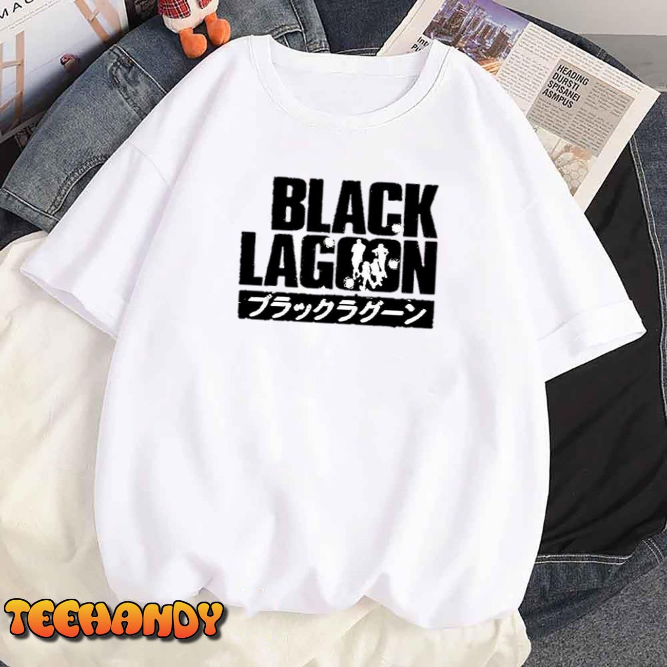 Black Lagoon logo T-shirt Anime Manga T Neue T Shirt