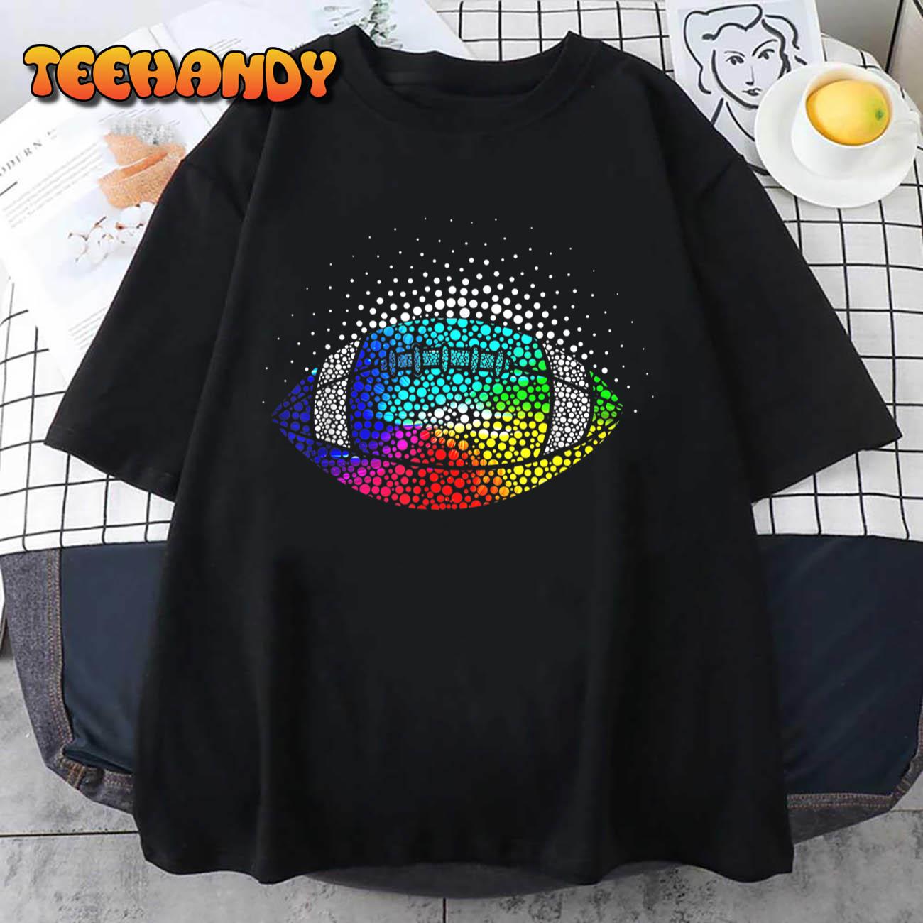 Colorful Dot Football Happy International Dot Day Boys Girls T-Shirt