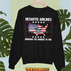 Desantis Airlines Shirt Funny Retro Vintage Desantis Airline Hoodie