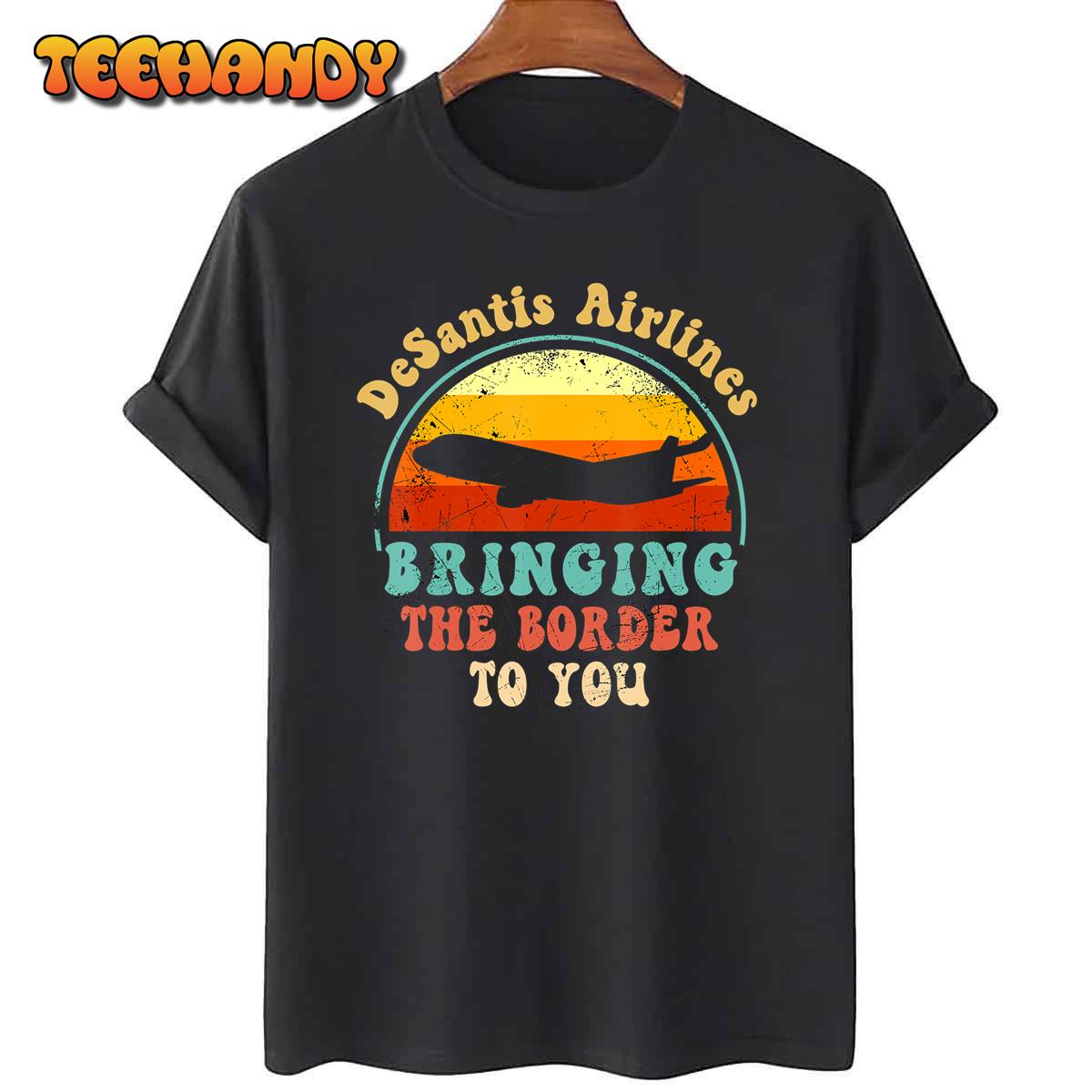 DeSantis Airlines Shirt Funny Retro Vintage DeSantis Airline T-Shirt