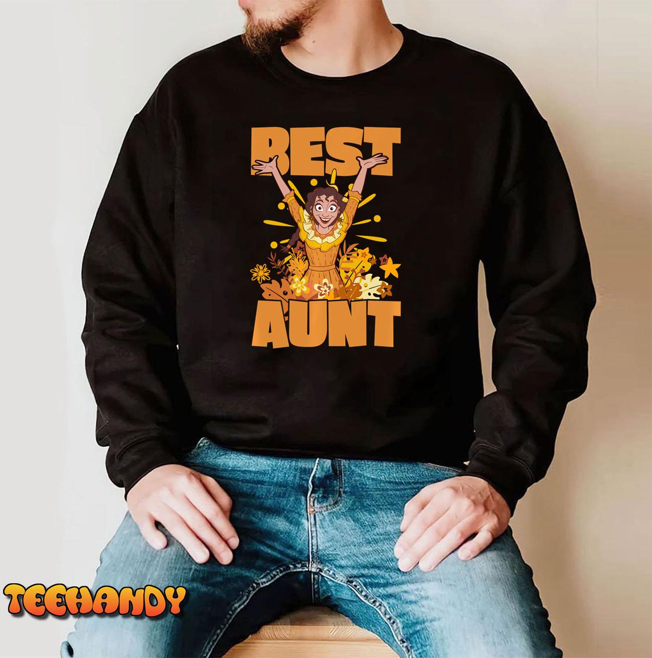 Disney Encanto Pepa Best Aunt Floral Family Pullover Hoodie