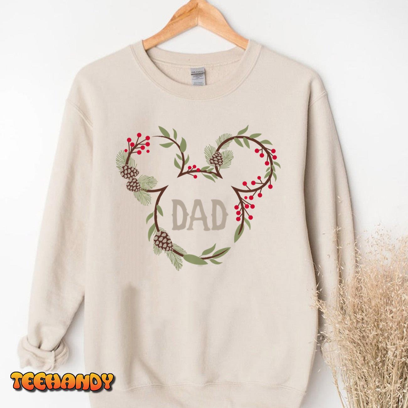 Disney Mickey Mouse Family Holiday (Dad) Long Sleeve T-Shirt