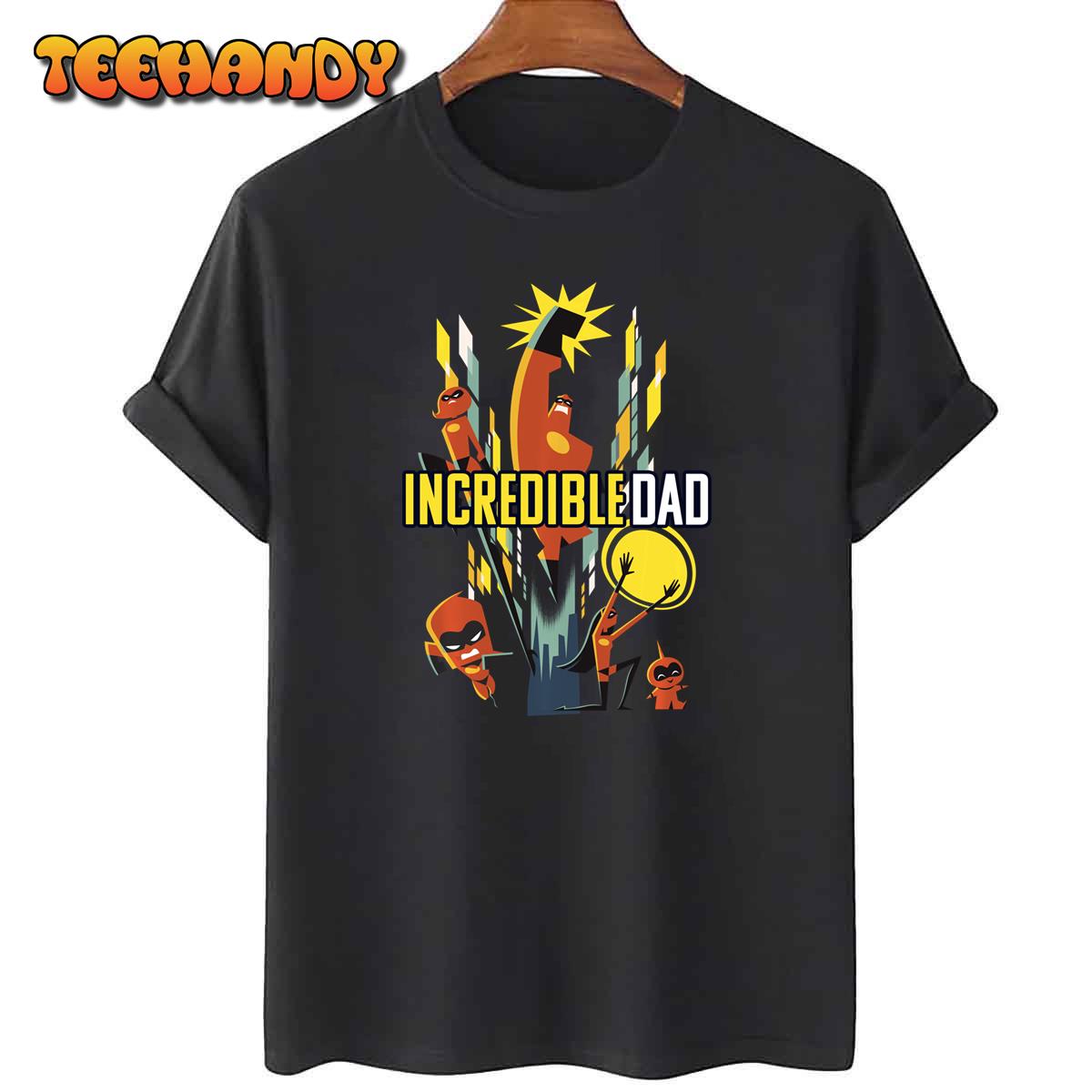 Disney Pixar Incredibles 2 Dad & Family Unisex T Shirt