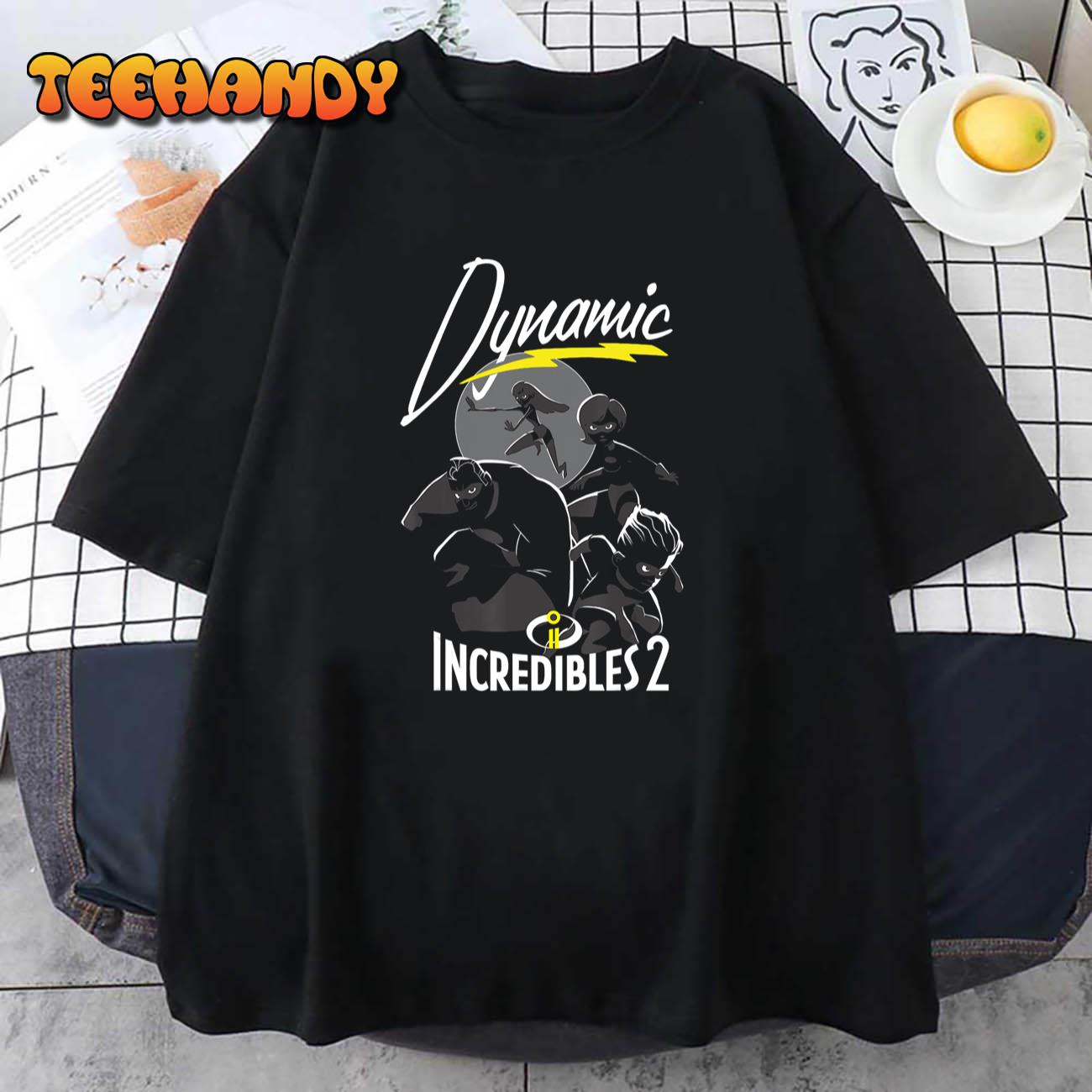 Disney Pixar Incredibles 2 Dynamic Family Team T-Shirt