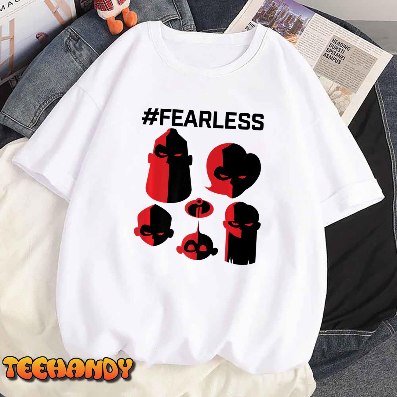 Disney Pixar Incredibles 2 Fearless Family Premium T-Shirt