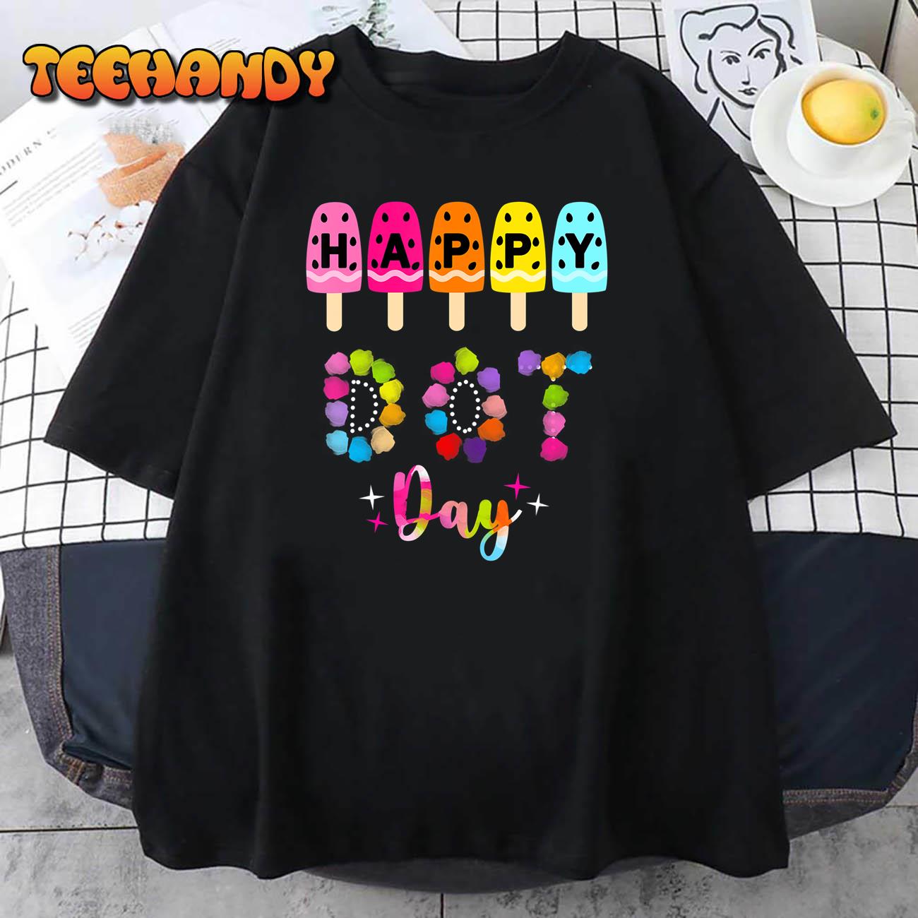 Dot Day International Dot Day 2022 Kids Boys Girls Dot Day T-Shirt