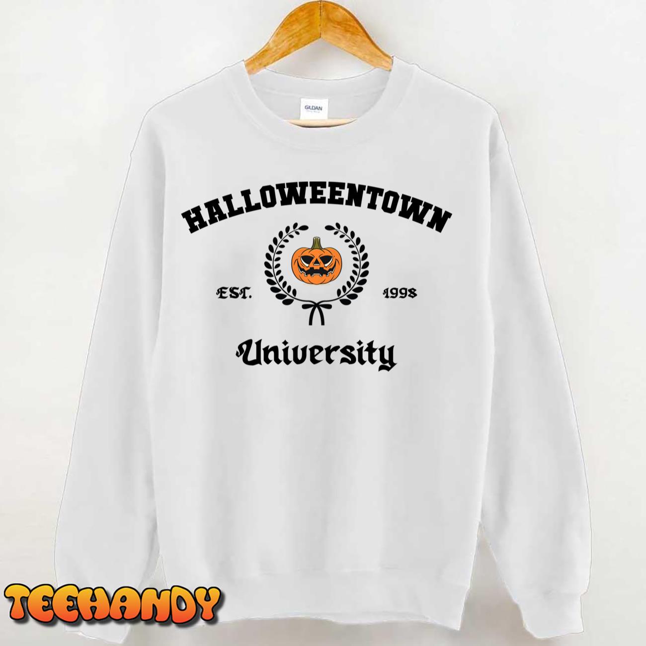 Fall Graphic Tees – Halloweentown University Long Sleeve T-Shirt