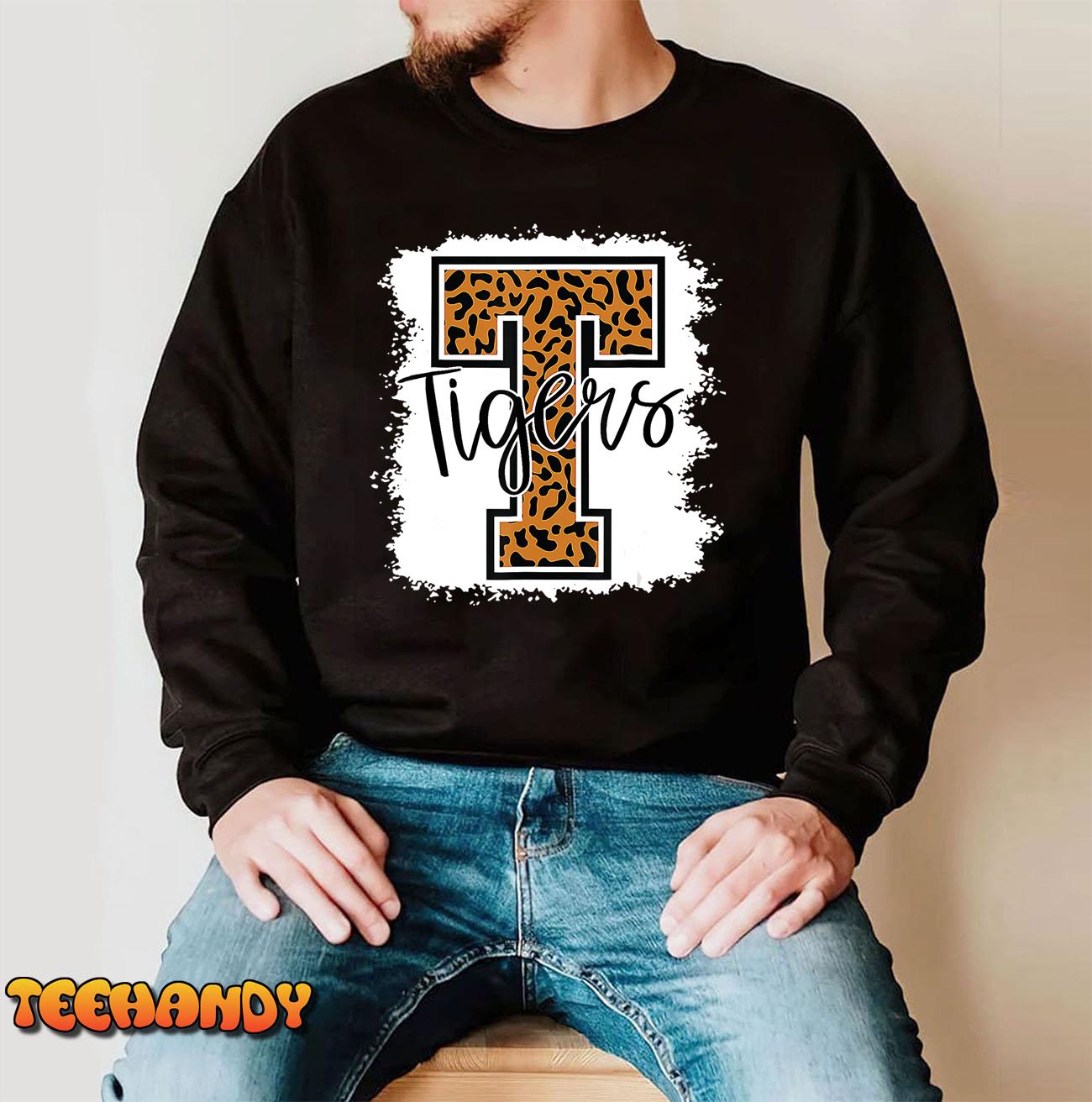 Football Tigers School Sports Fan Team Spirit Unisex Hoodie