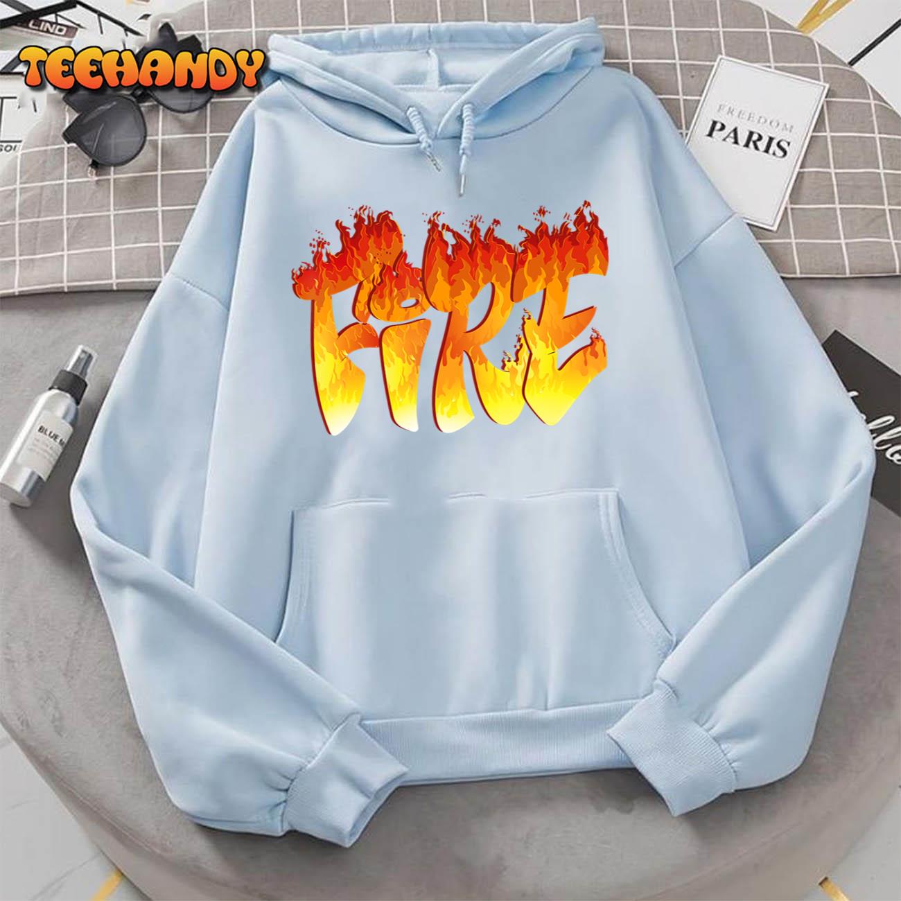 Funny Fire and Ice Costume Halloween Family Matching Women T-Shirt