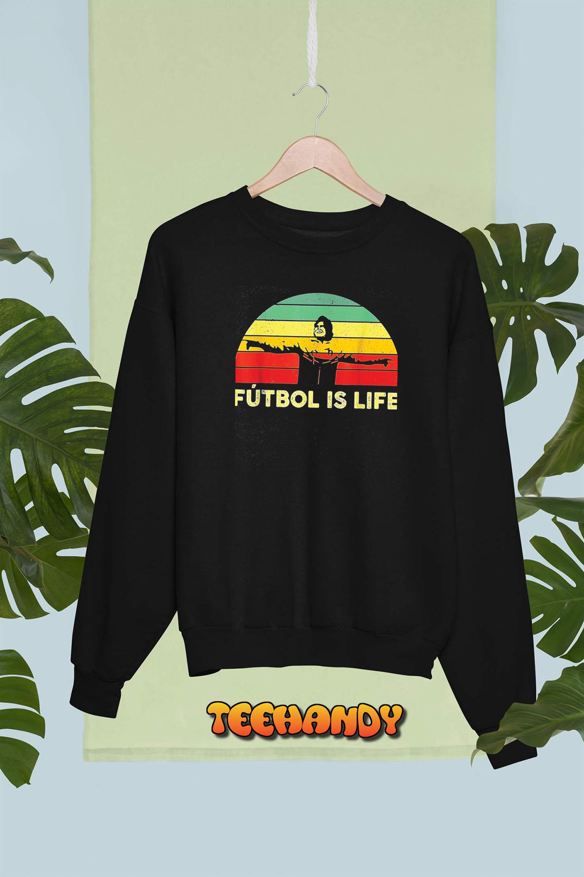 Futbol is Life Retro Vintage Essential T-Shirt