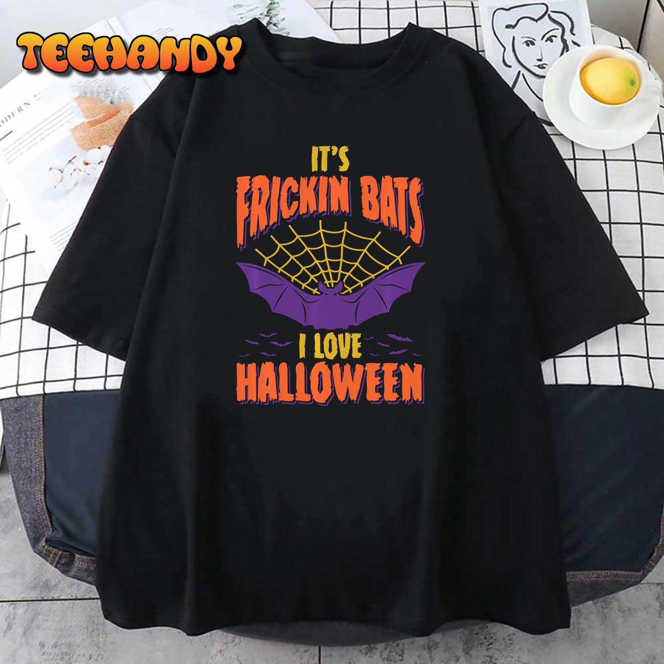 Halloween 2022 It’s Frickin Bats I Love Halloween Sweatshirt