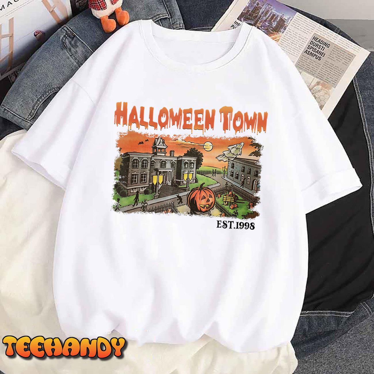 Halloween Town EST 1998 Halloween Party Cute Halloween T-Shirt