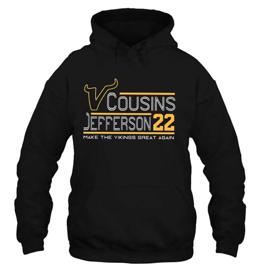 Kirk Cousins Justin Jefferson 2022 Make The Vikings Great Again Unisex T Shirt