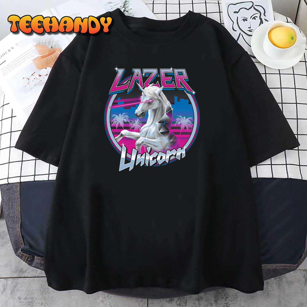 Lazer Unicorn Unisex T-Shirt