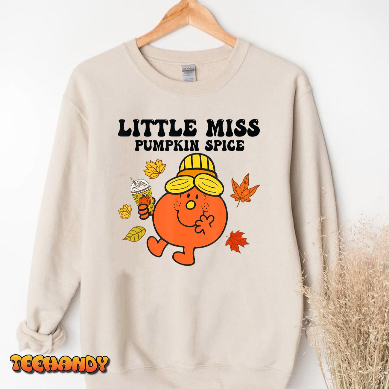 Little Miss Pumpkin Spice Cute Fall Pumpkin Thanksgiving T-Shirt