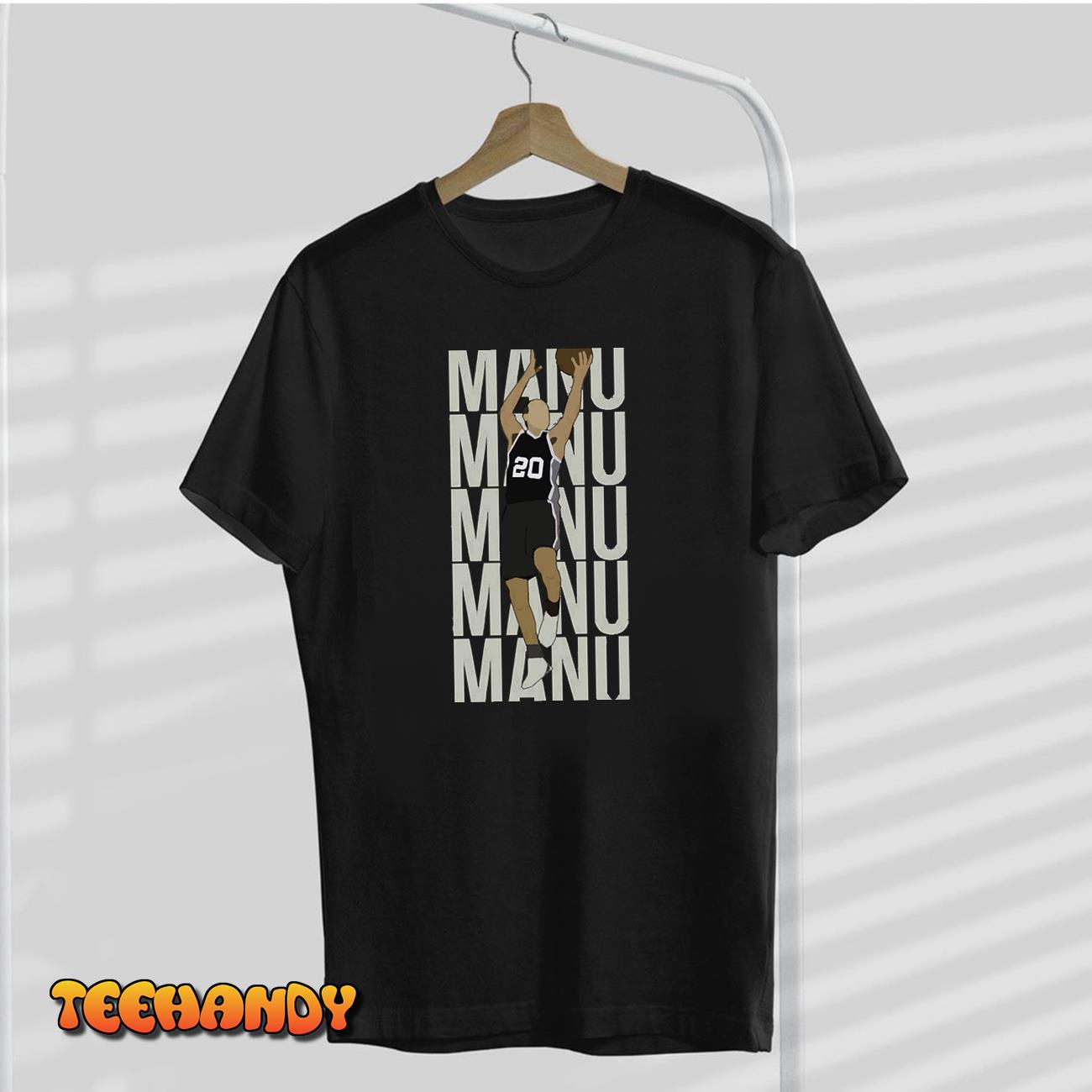 Manu Ginobili – San Antonio Spurs Unisex T-Shirt