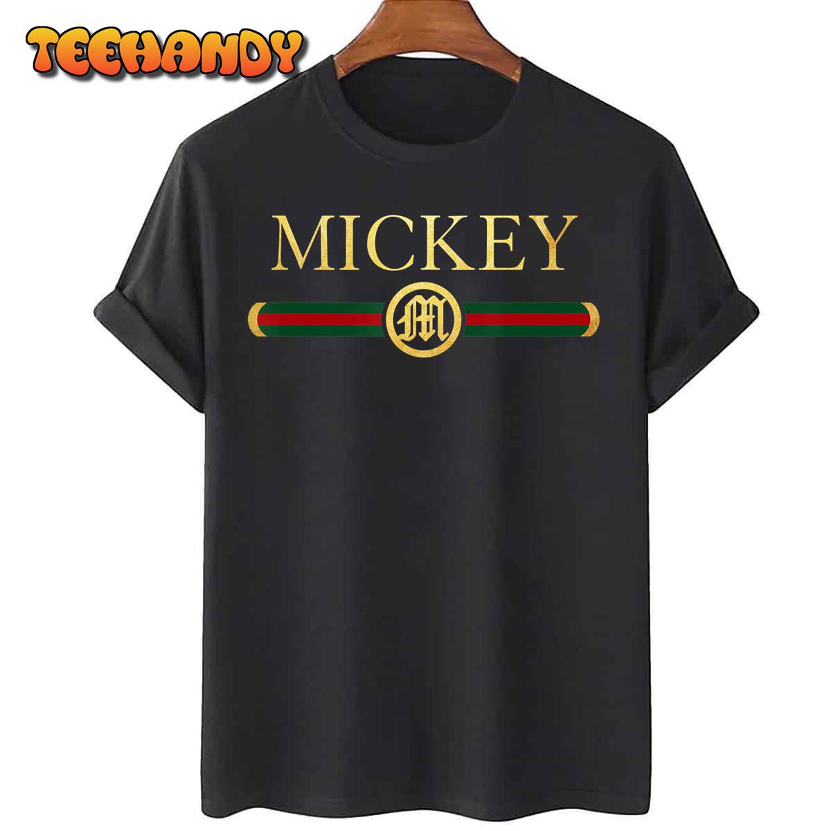 Mickey Name Personalized Royal Luxury Gift Men Women Boy T-Shirt