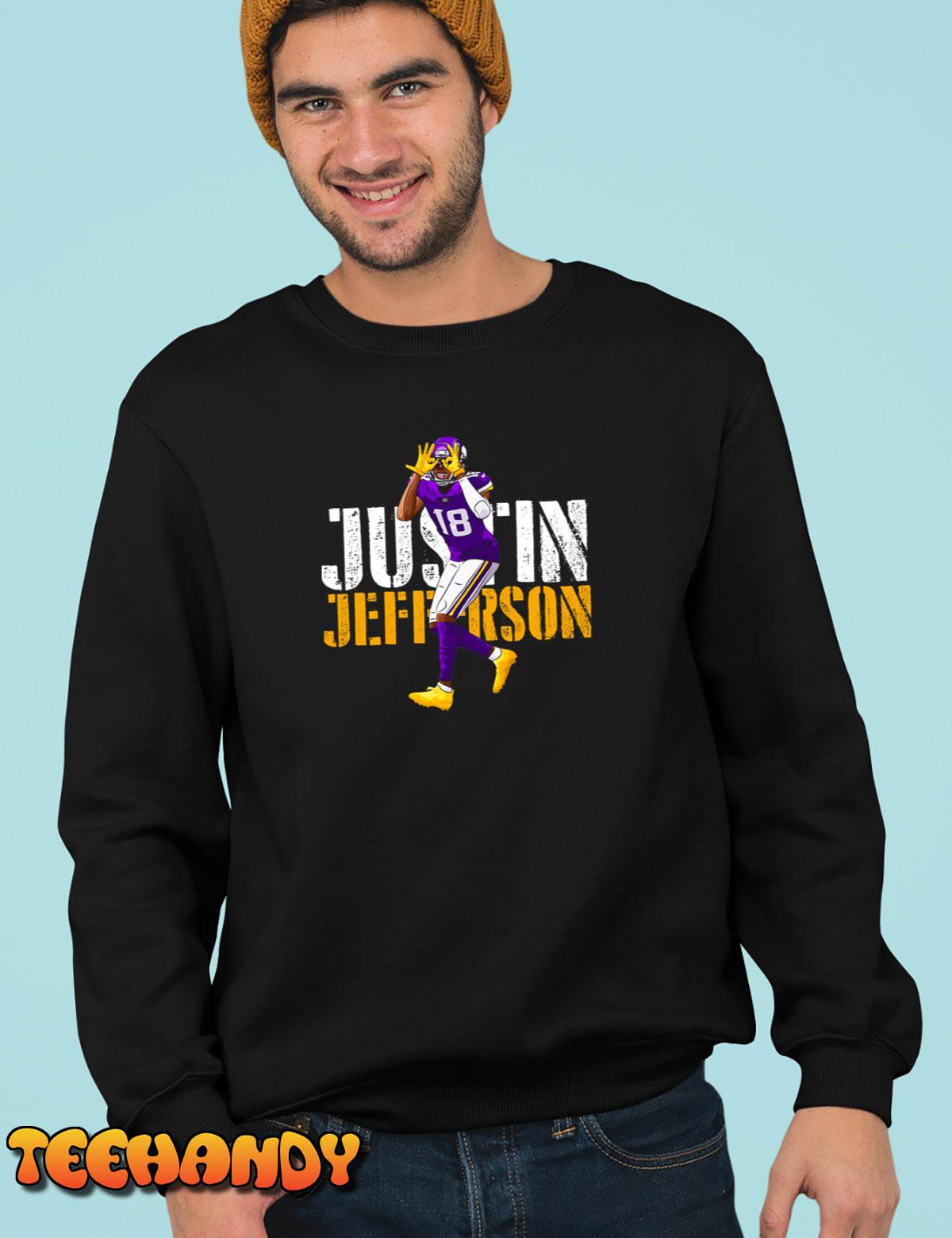 Minnesota Football Justin Jefferson Justin Time T-shirt