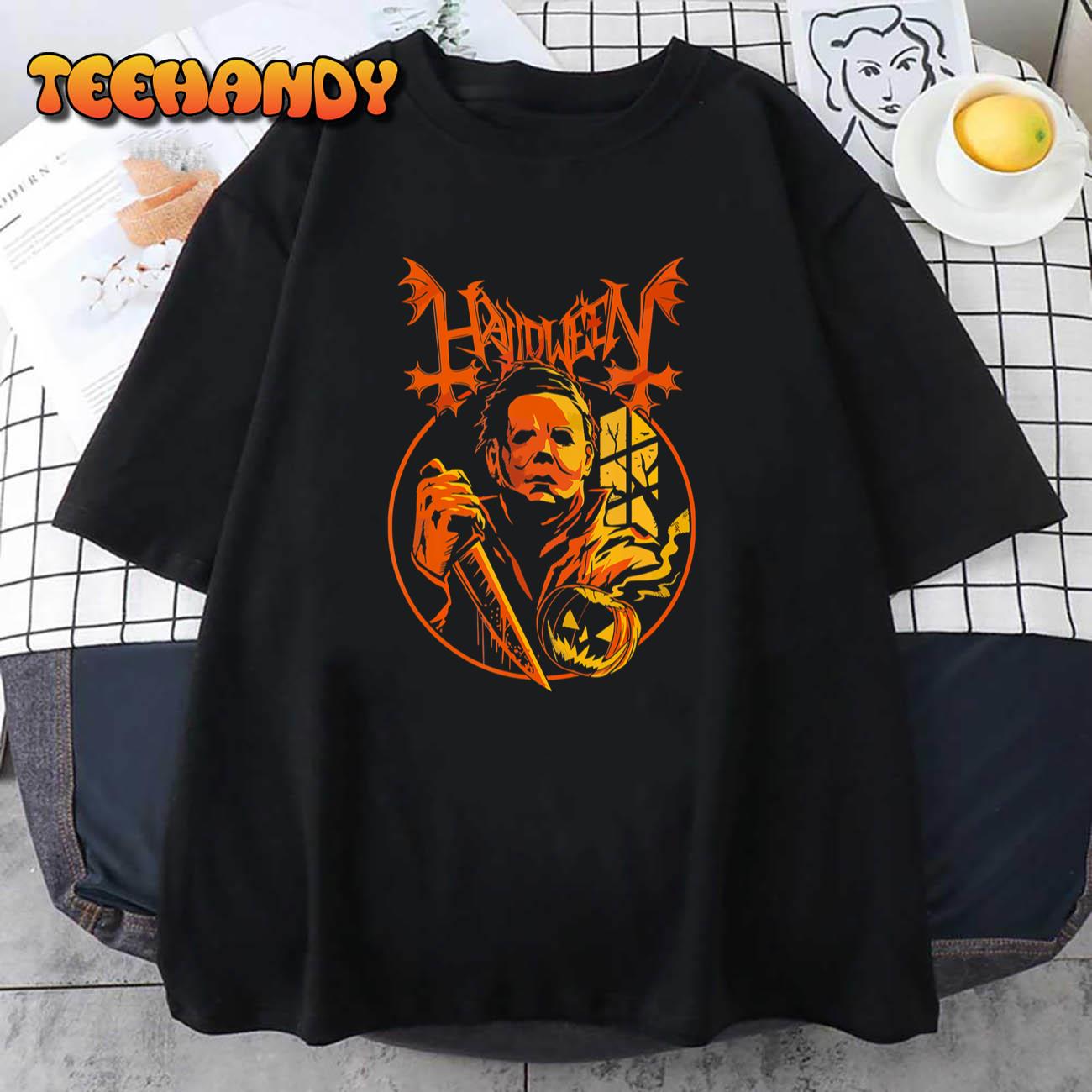 Movie Halloween Scary Creepy Horror Gift Men Women Boy Girl T-Shirt