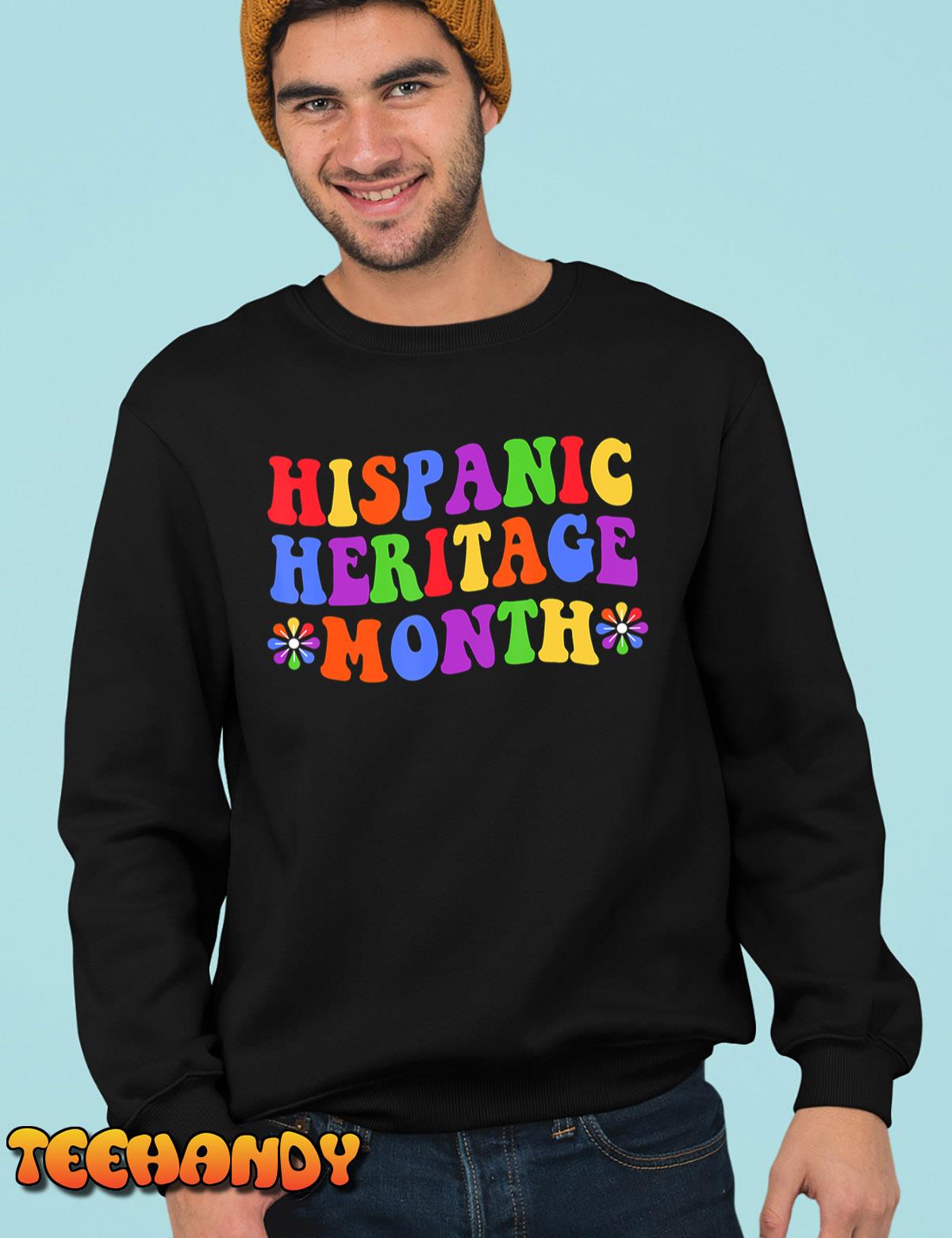 National Hispanic Heritage Month Shirt Women Men Kids Latino T-Shirt