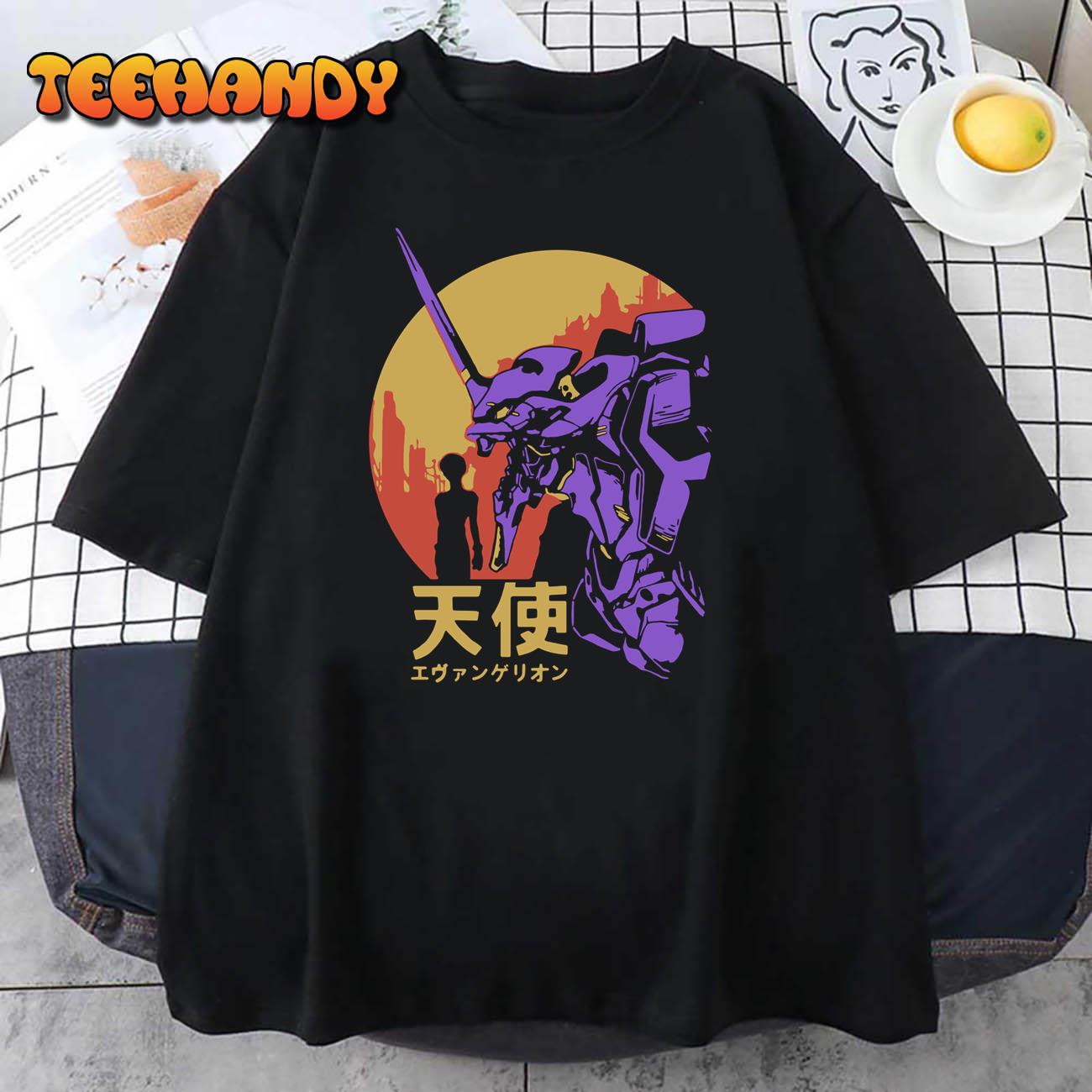 Neon Genesis Evangelion Retro Vintage Unisex T-Shirt