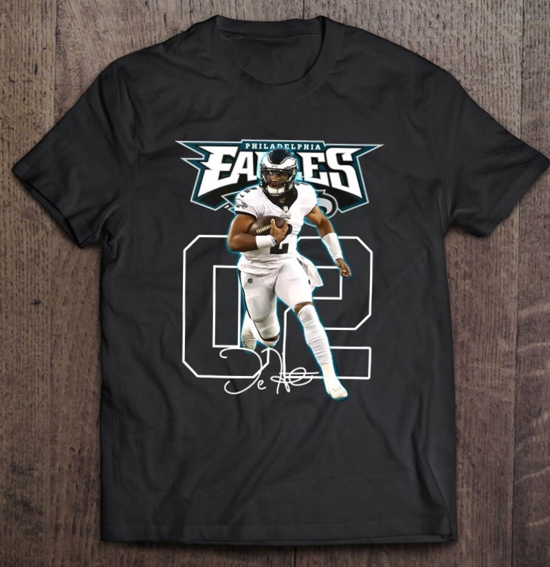 Philadelphia Eagles Jalen Hurts Signature T Shirt