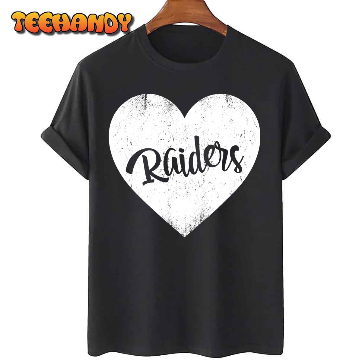 Raiders School Sports Fan Team Spirit Mascot Gifts T-Shirt