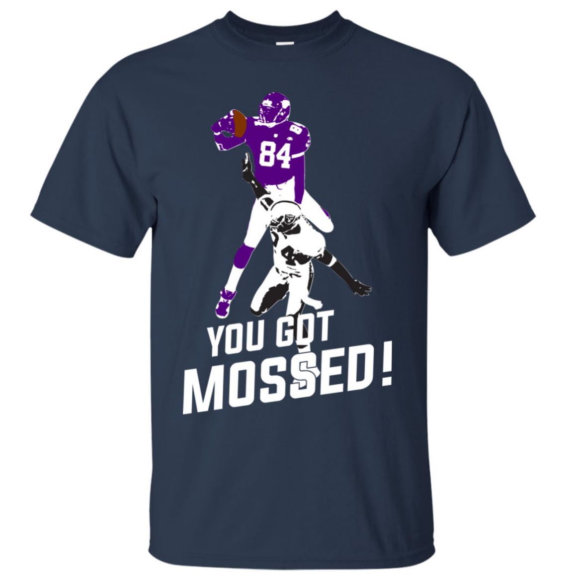 Randy Moss over Charles Woodson You Got Mossed T-Shirts
