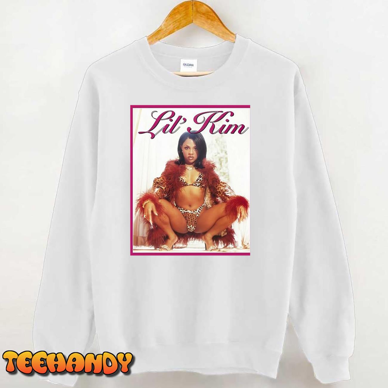 Retro Lil Kim Poster Racerback Squat Unisex T-Shirt