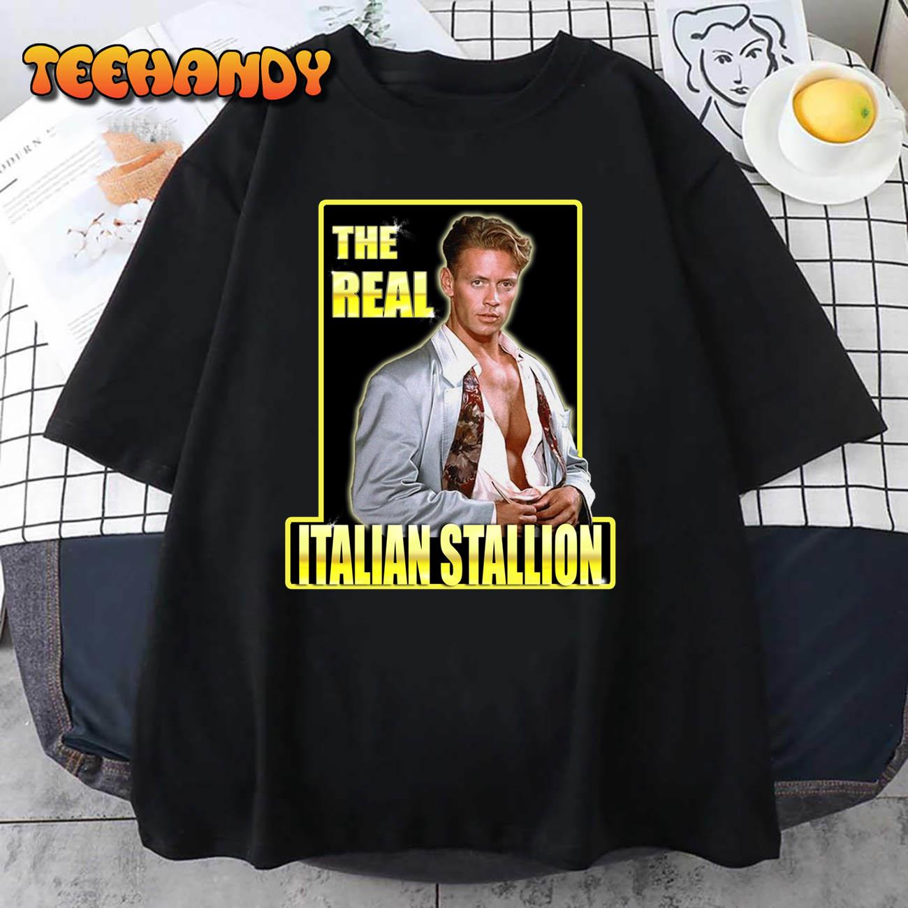 Rocco Siffredi The Real Italian Stallion Unisex T-Shirt