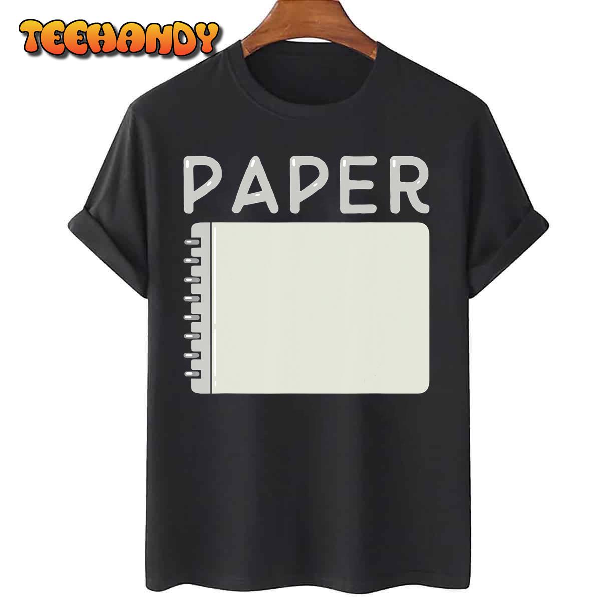 Rock Paper Scissors Matching Halloween Costumes T-Shirt