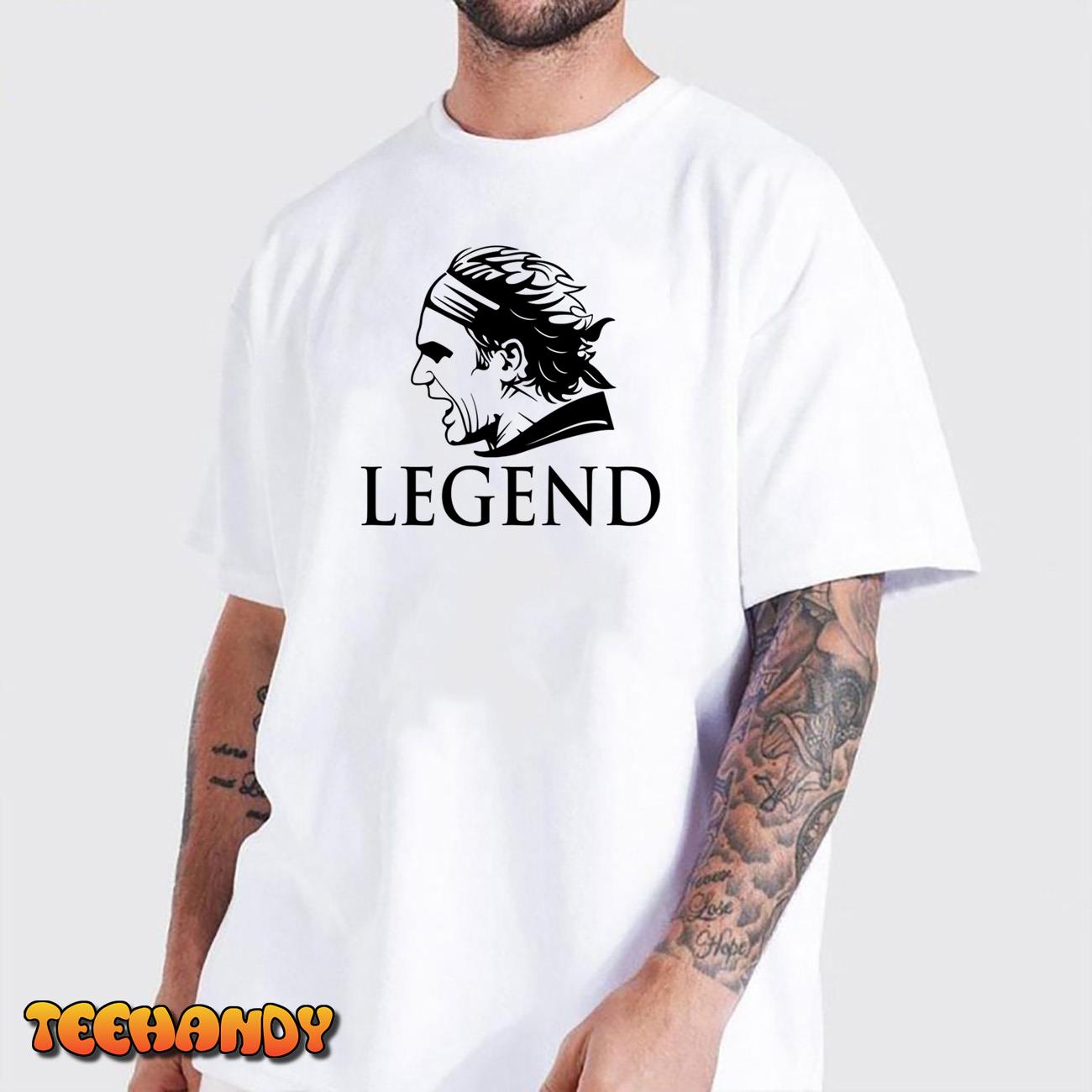 Roger Federer Legend Art Unisex T-Shirt