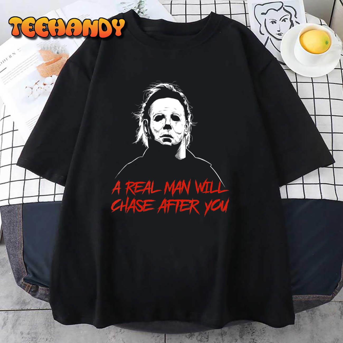 Scary Horror Movies Halloween Costume Party Men Women Gift T-Shirt