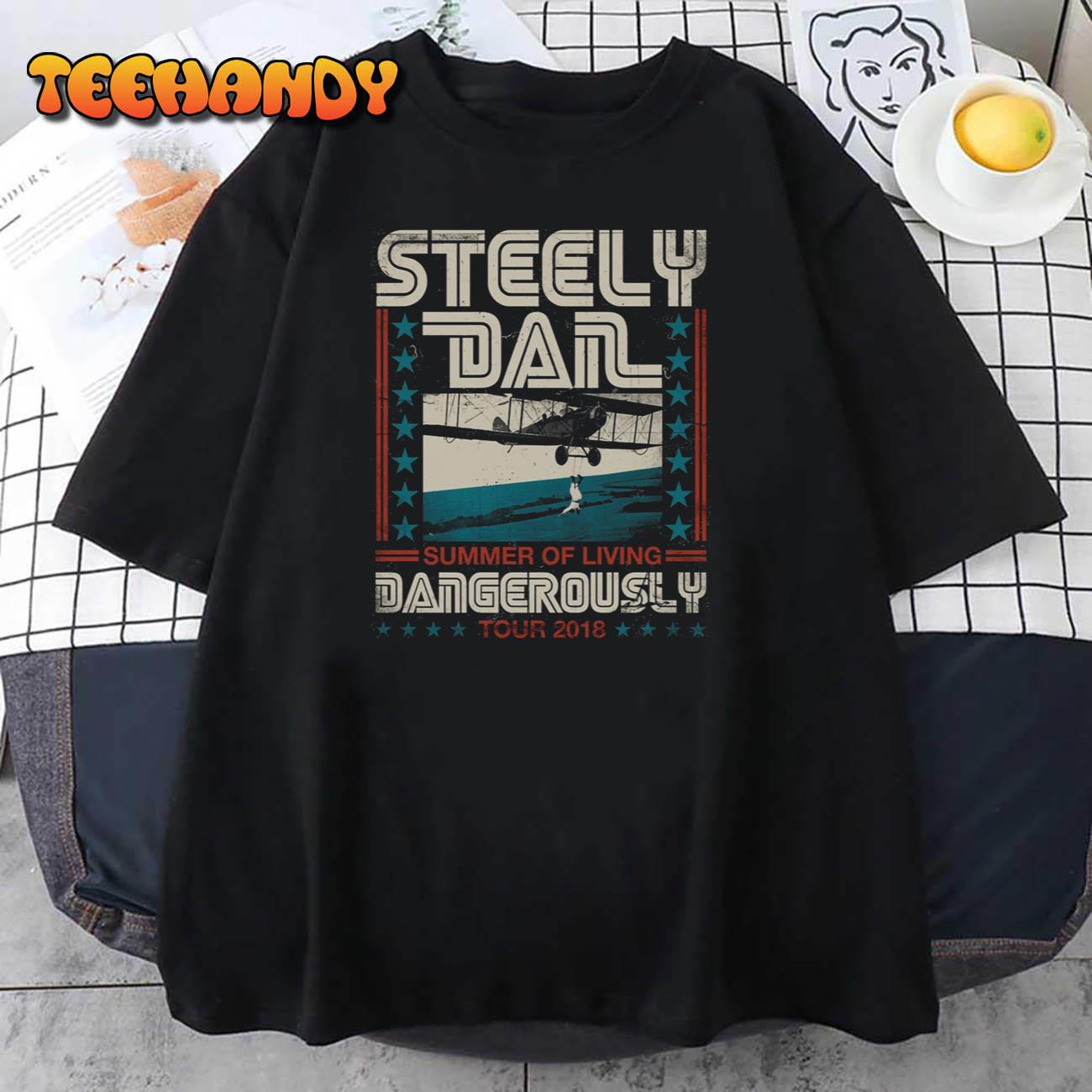 Steely Dan Summer Of Living Dangerously Tour 2018 Unisex T Shirt