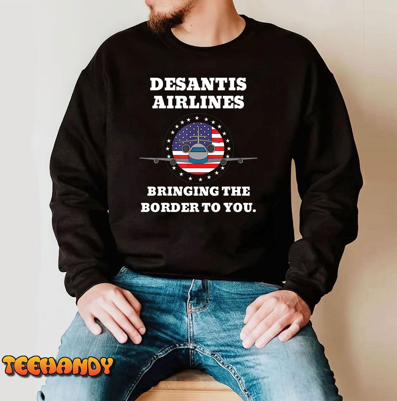 Vintage DeSantis Airlines Unisex Sweashirt