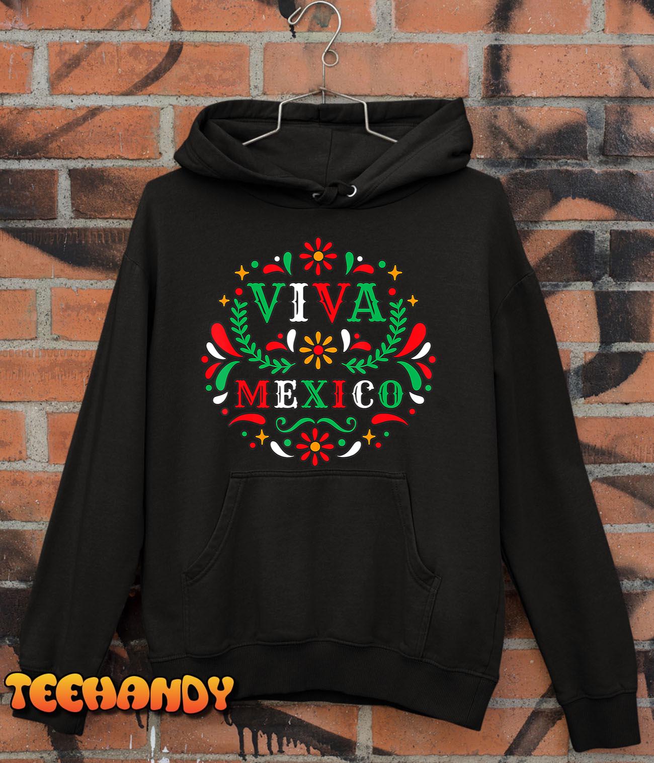 Viva Mexico Mexican independence day – I Love Mexico T-Shirt