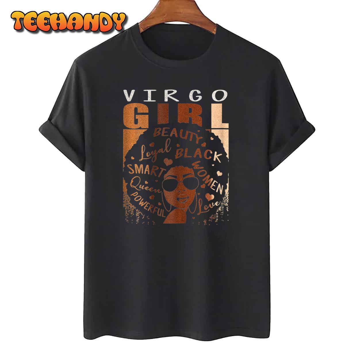 Womens Ki Virgo Queen Birthday Zodiac Costume Black Woman Hoodie