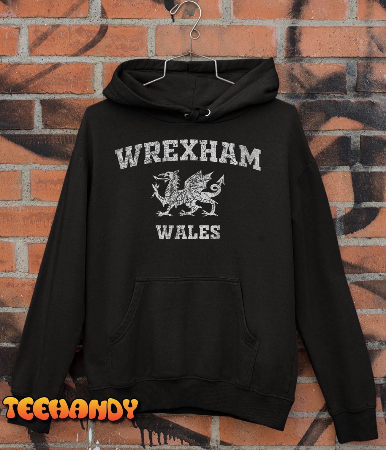 Wrexham Wales Retro Vintage T-Shirt