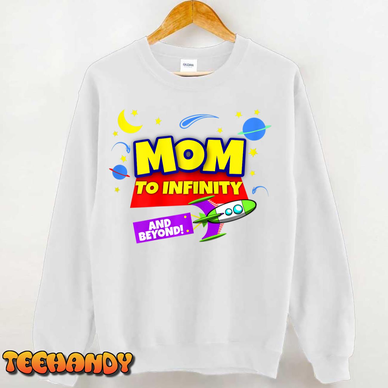 2 Year Old Two Infinity And Beyond 2nd Birthday For Mom T-Shirt