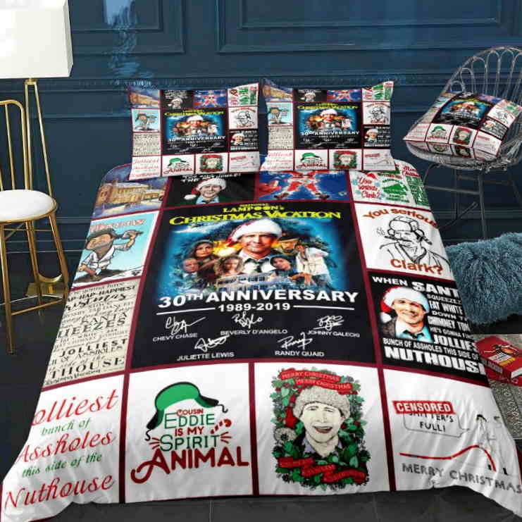 30 Years Of National Lampoons Christmas Vacation 3D Bedding Set