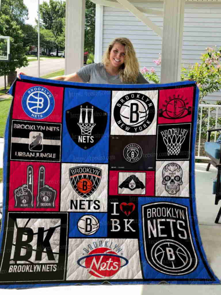 3D Brooklyn Nets Banket Quilt Blanket