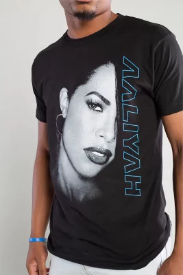 Aaliyah Vintage Style T-shirt