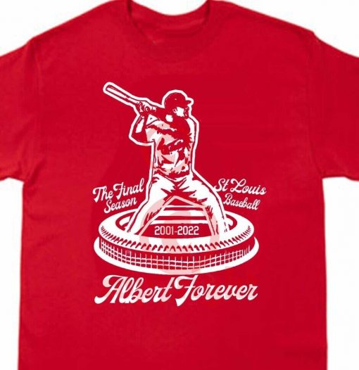 Albert Pujols The Final Season St Louis Cardinals Long Sleeve Shirt