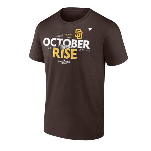San Diego Padres Mlb October Rise 2022 Postseason Locker Room T-Shirt