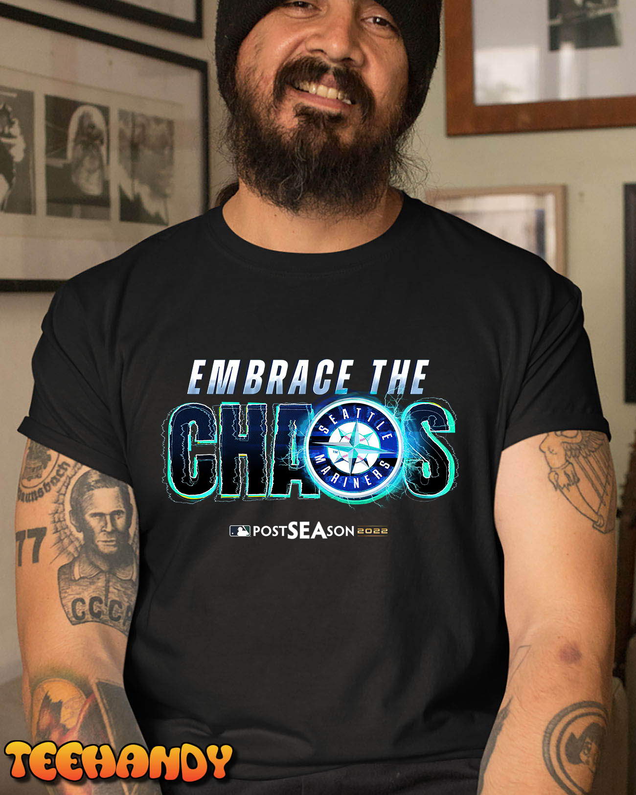 Seattle Mariners Embrace The Chaos ALDS 2022 T Shirt 1