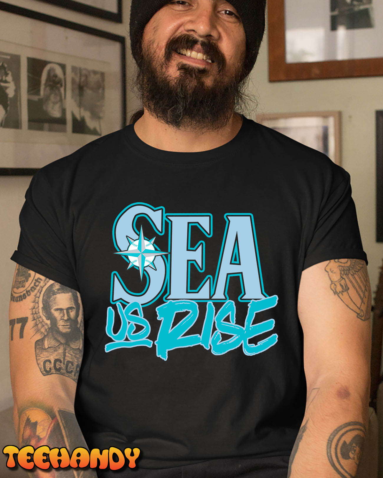 Seattle Mariners Sea Us Rise Postseason 2022 Unisex T Shirt 1