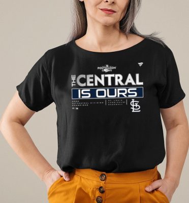 St. Louis Cardinals The Central Is Ours 2022 Division Champions Unisex T Shirt 1