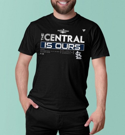 St. Louis Cardinals The Central Is Ours 2022 Division Champions Unisex T Shirt